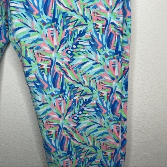 NWT Simply Southern Multicolor Tassel Pants Beach Coastal Tropical - Picture 4 of 10